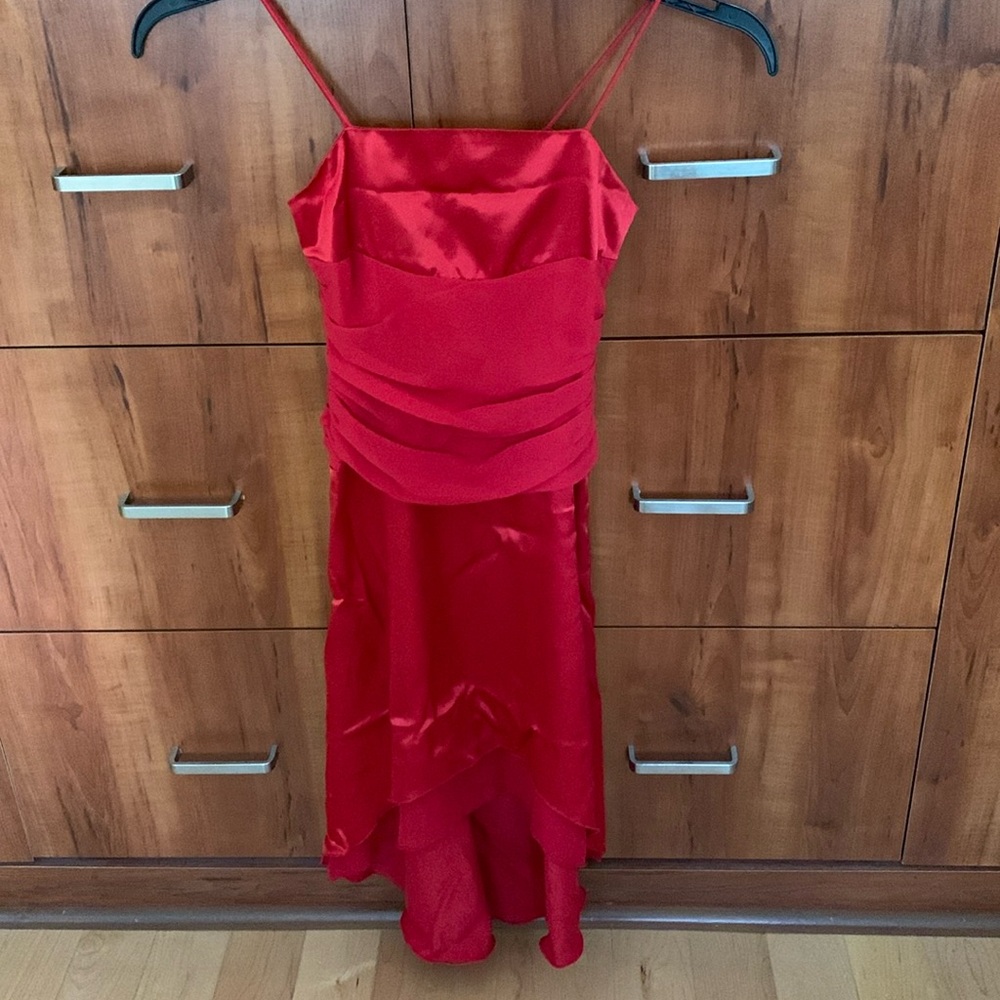 JK Collection Satin Dress - Picture 2 of 4